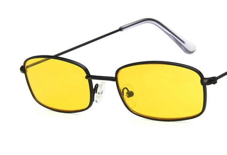 Men's Small Rectangle 'Small Zion' Metal Sunglasses