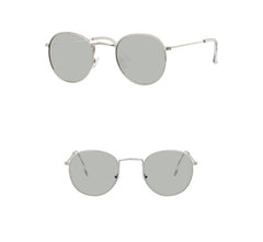 Women's Vintage 'Beauty Within' Oval Sunglasses