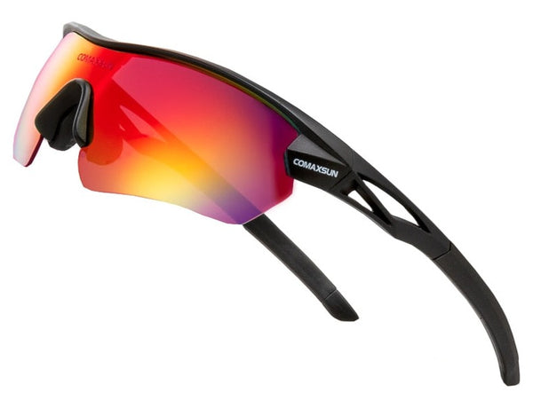 Men's Cycling Polarized 'Wrath' Plastic Sports Sunglasses