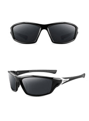 Men's Rectangular 'Downhill' Sunglasses