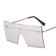 Women's Gradient 'Cyber' Square Sunglasses