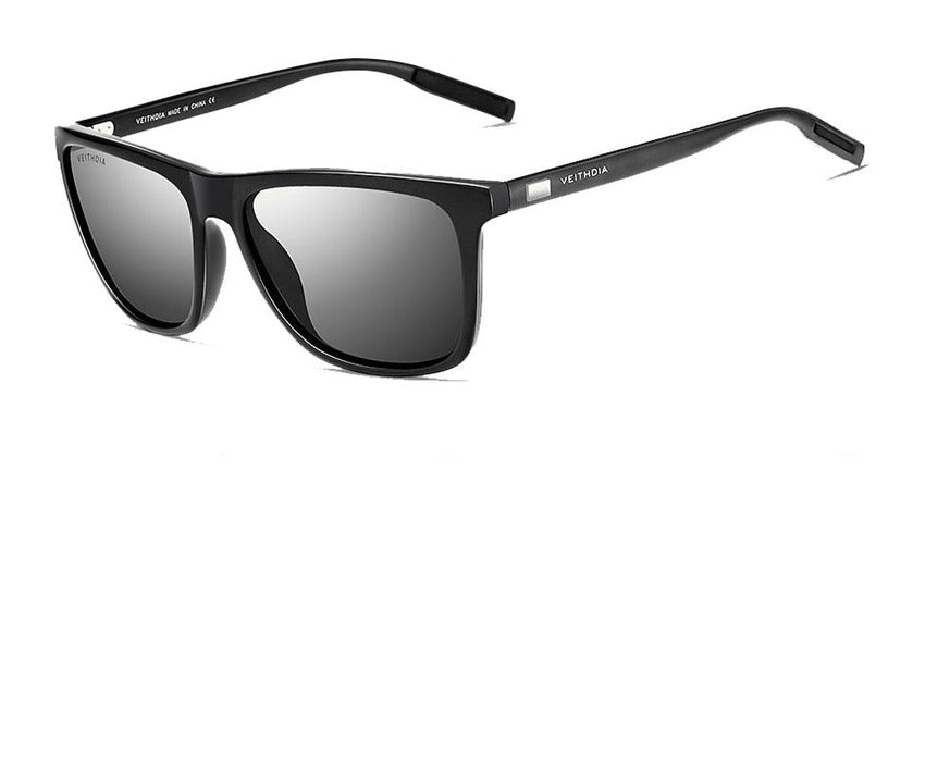 Men's Polarized Pilot 'Varam High ' Metal Sunglasses