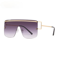 Women's Square 'Passion Fine' Metal Sunglasses