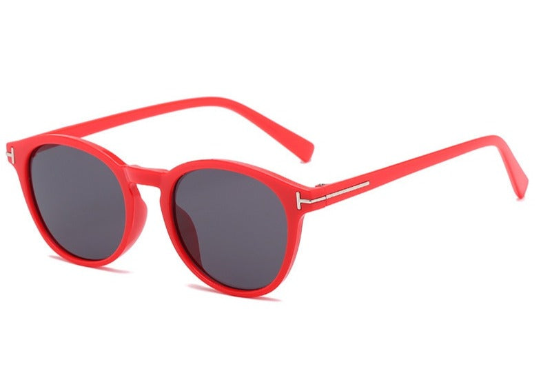 Women's Round 'Florian' Plastic Sunglasses