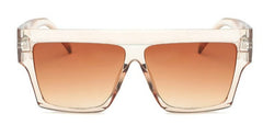 Women's Oversized Square 'Maxcoline' Plastic Sunglasses