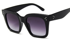 Women's  Oversized Square 'Laden' Plastic Sunglasses