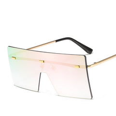 Women's Gradient 'Cyber' Square Sunglasses