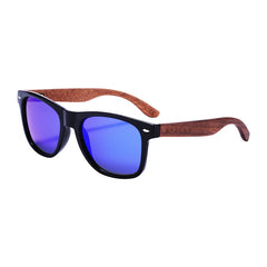 Men's Rectangle 'Vinz' Wooden Sunglasses