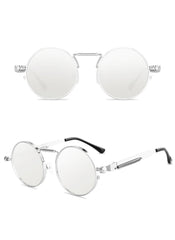 Unisex Round "Sky Walker" Metal Sunglasses