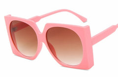 Women's Oversized Square 'Cielo ' Plastic Sunglasses