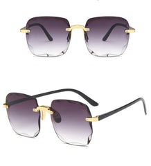 Women's Classic Vintage 'Infinity Beyond' Square Sunglasses