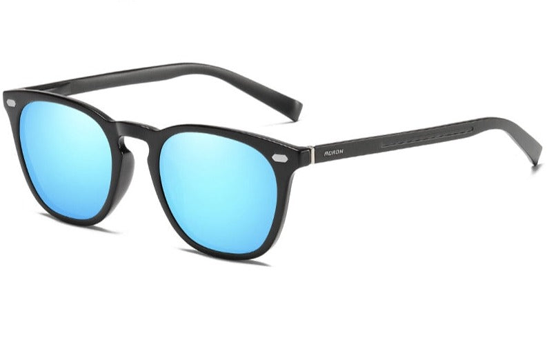 Unisex Square Polarized 'The lookout shades' Metal Sunglasses