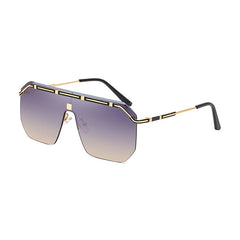 Men's Square Rimless 'Beyond Infinite' Metal Sunglasses