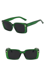 Women's Oversized Square Big 'IQ' Plastic Sunglasses