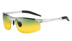 Men's Polarized Sports 'Lazar Eye Wear' Metal Sunglasses