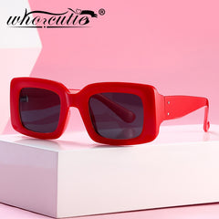 Women's Vintage Square 'Just Add Sun' Sunglasses