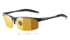 Men's Polarized Sports 'Lazar Eye Wear' Metal Sunglasses