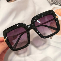 Women's Square 'Moon Casidy' Plastic Sunglasses