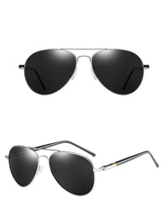 Men's Aviator Polarized 'Helio Sun' Sunglasses