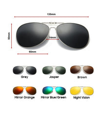 Men's Driving 'Shining' Aviator Sunglasses