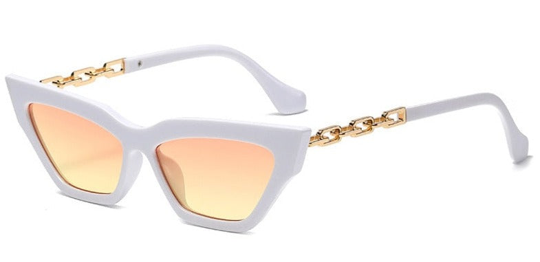 Women's Cat Eye 'Cristal ' Plastic Sunglasses