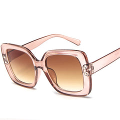 Women's Square Retro 'Edie Athens' Plastic Sunglasses