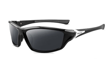 Men's Rectangular 'Downhill' Sunglasses