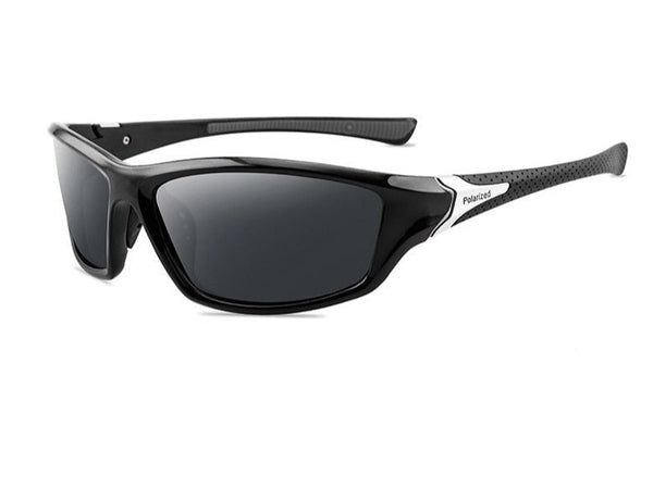 Men's Rectangular 'Downhill' Sunglasses