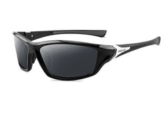 Men's Rectangular 'Downhill' Sunglasses