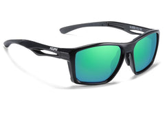 Men's Polarized Rectangle 'Bart ' Plastic Sunglasses