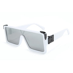 Men's Oversized 'Conjoined' Square Sunglasses