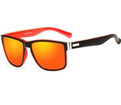 Men's Vintage Rectangular 'Onlookers' Plastic Sunglasses