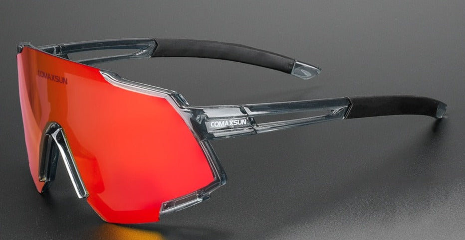 Men's Cycling Polarized 'Patriot' Plastic Sports Sunglasses