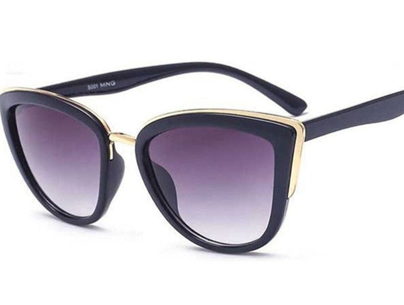 Women's Oversized Cat Eye ' Summer City' Plastic Sunglasses