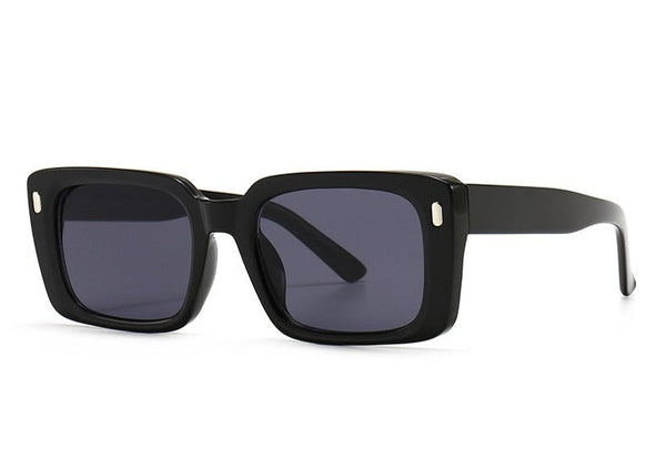 Women's Retro Square 'Silas' Plastic Sunglasses