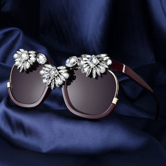 Women's Round ' Trixia' Alloy Sunglasses