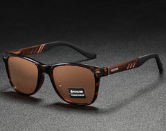 Men's Square 'Hype' Polarized Sunglasses