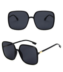 Women's Square 'Holly Spot' Plastic Sunglasses