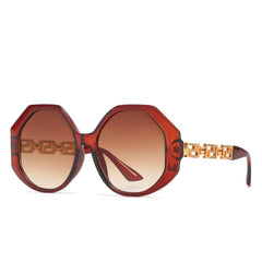 Women's Oversized 'Elegant' Hexagonal Sunglasses