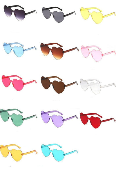 Women's Heart 'Paige' Plastic Sunglasses