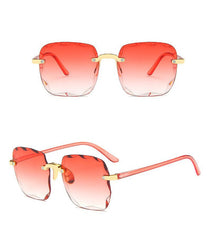 Women's Classic Vintage 'Infinity Beyond' Square Sunglasses