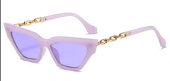 Women's Cat Eye 'Cristal ' Plastic Sunglasses