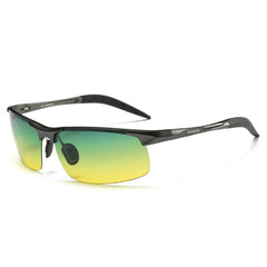 Men's Aviator Sports  'Midnight Shades' Plastic Sunglasses