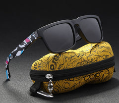 Men's Square 'Eye-catching' Polarized Sunglasses