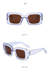 Women's Vintage Square 'Just Add Sun' Sunglasses