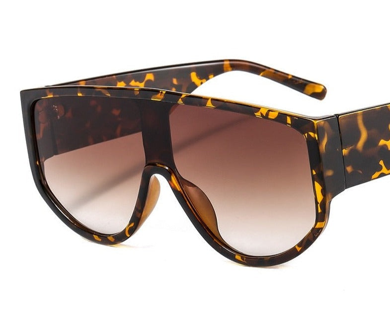 Women's Oversized 'Sunny Bunny' Plastic Sunglasses