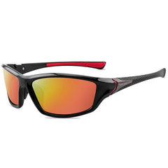 Men's Rectangular 'Downhill' Sunglasses