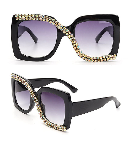 Women Luxury 'Shine It' Oversized Sunglasses