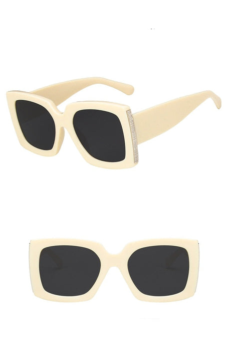 Women's Vintage Oversized 'The Lava' Square Sunglasses