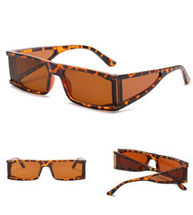 Women's Narrow 'Shady Subject' Rectangle Sunglasses